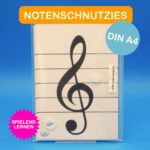 Notenschnutzies Lernkarten Violinschlüssel