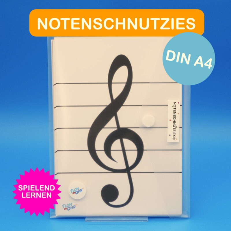 Notenschnutzies Lernkarten Violinschlüssel