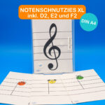 Notenschnutzies DIN A4 XL SET