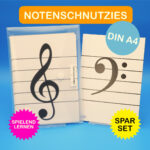 Notenschnutzies SPARSET DIN A4