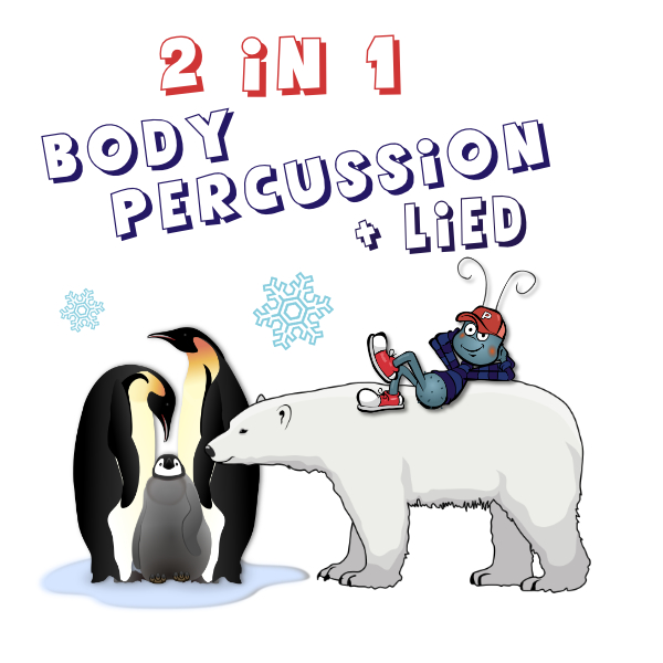 2in1 Body Percussion Eisbaer Pingion Rock