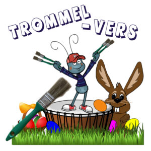 Trommelvers Osterei - Spiegelei