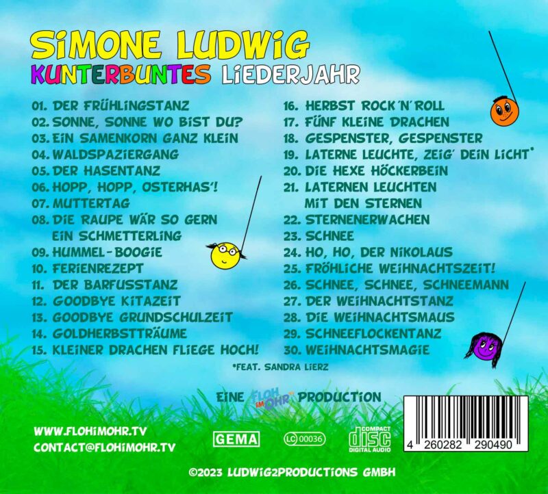 Kunterbuntes Liederjahr CD