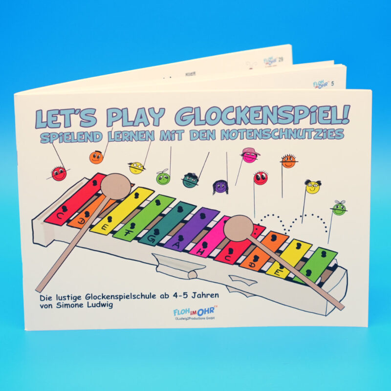 Das Glockenspiel Lernheft von Simone Ludwig | Floh im Ohr TV