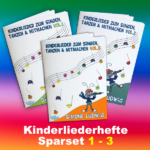 Liederhefte "Kinderlieder zum Singen, Tanzen & Mitmachen" Simone Ludwig Sparset