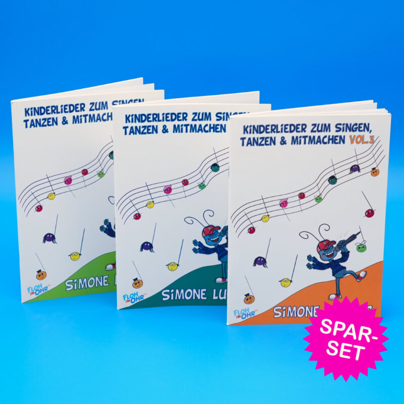 Liederhefte "Kinderlieder zum Singen, Tanzen & Mitmachen" Simone Ludwig Sparset