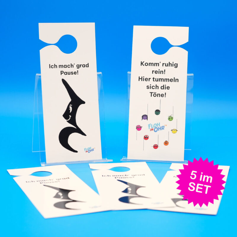 Türanhänger mit Notenschnutzies und Happy Beatz