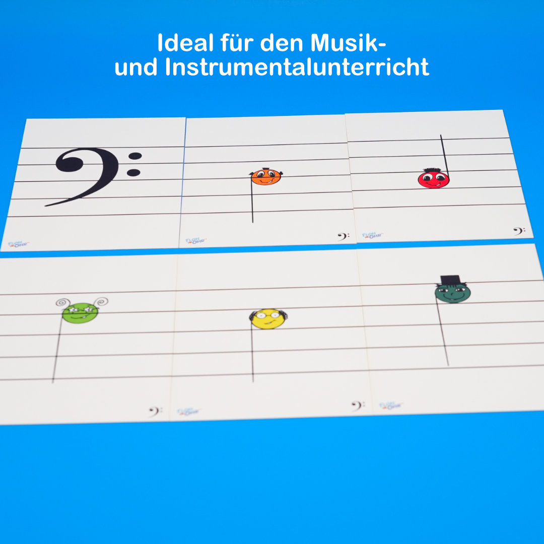 Notenschnutzies Bassschlüssel Kompakt