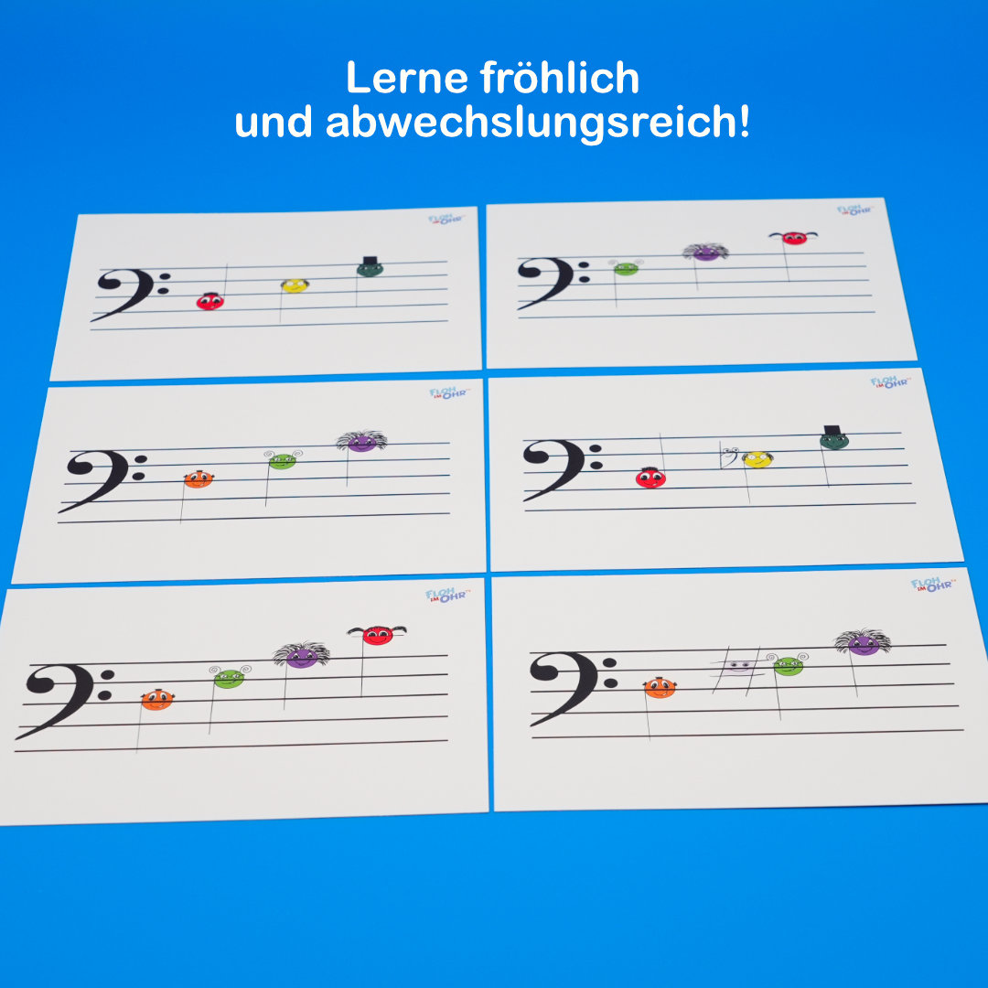 Notenschnutzies Bassschlüssel Kompakt