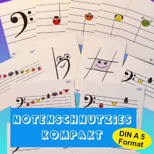 Notenschnutzies Bassschlüssel Kompakt