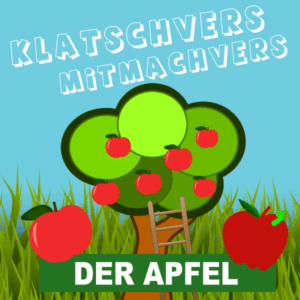 Apfel Klatschvers Mitmachvers