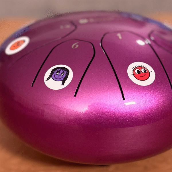 Notenschnutzies Stickerbögen SMALL C1 - F2 ø 2,2cm – Bild 6