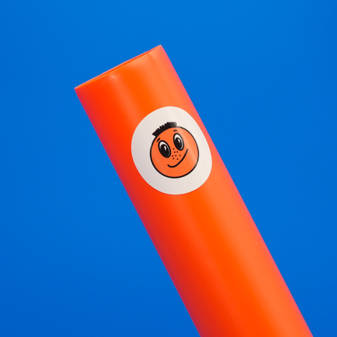 Notenschnutzies Stickerbogen BIG für Boomwhackers