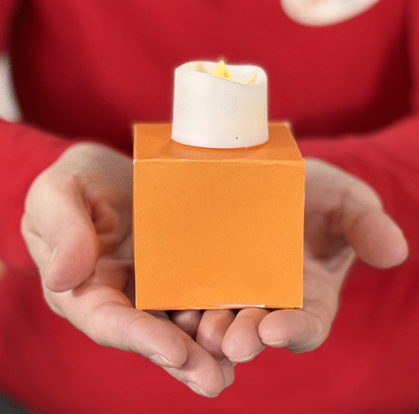 Geschenk Päckchen Hände