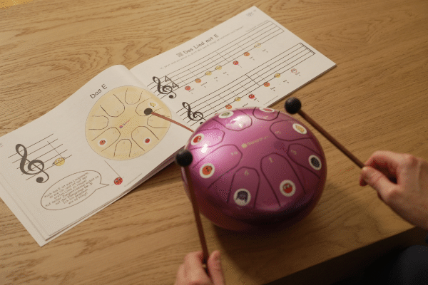 Let's Play Zungentrommel Lernheft inkl. Sticker C1 - C2 – Bild 2