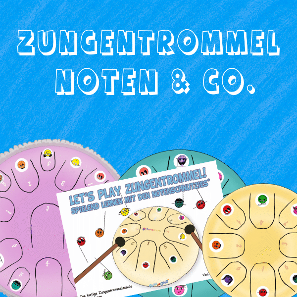 Noten & Co. für die Zungentrommel