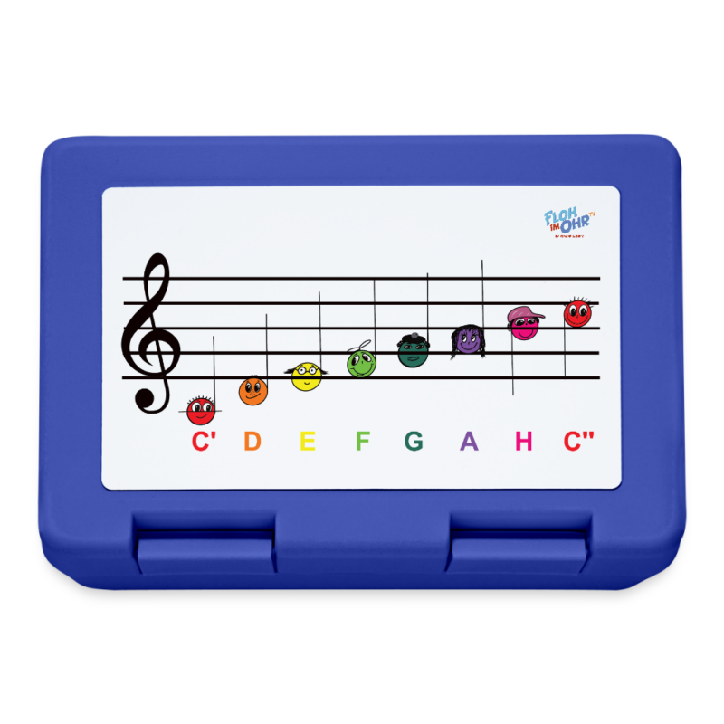 Brotdose "Tonleiter"