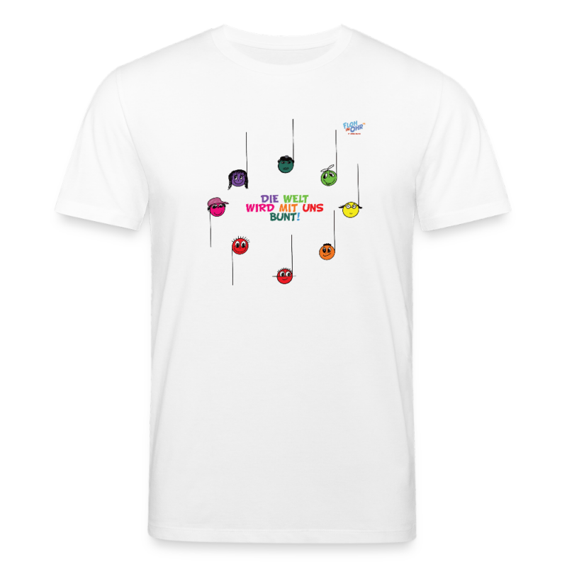 T-Shirt "Die Welt wird mit uns bunt!"