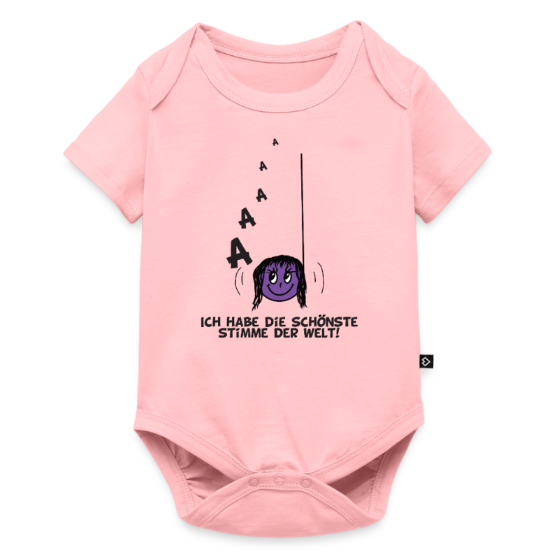 Baby Strampler "Ich habe die schönste Stimme der Welt"