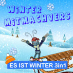 Es ist Winter Mitmachvers 3in1