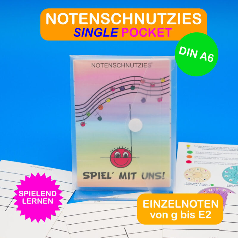 Notenschnutzies Single Pocket DIN A6