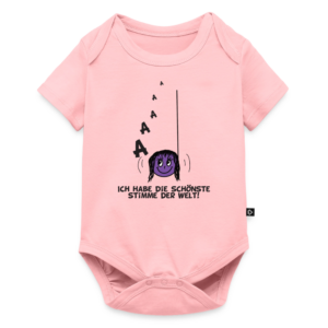 Baby Strampler "Ich habe die schönste Stimme der Welt"