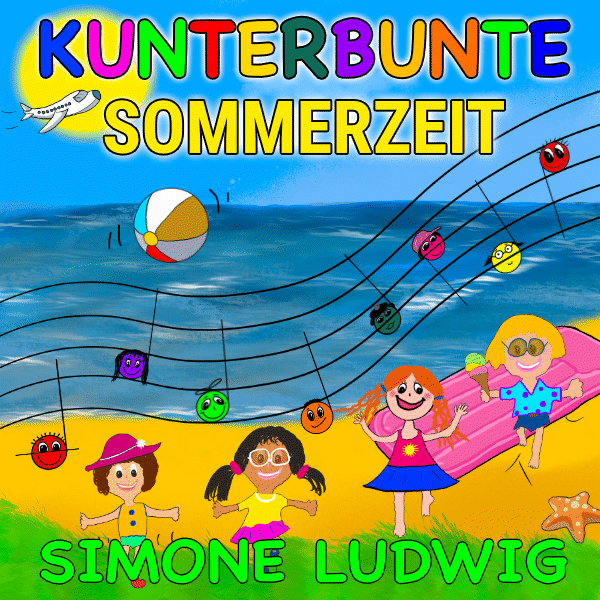 Kunterbunte Sommerzeit von Simone Ludwig als MP3